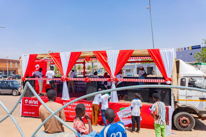 Activité BTL Promo Ramadan Airtel Niger